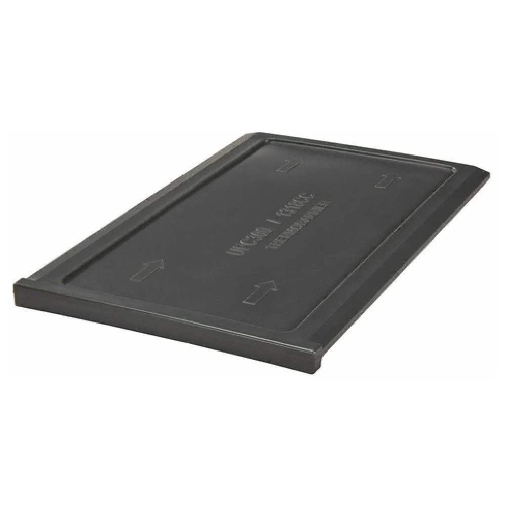 Cambro UPC300DIV615 20-7/8 Inch Removable Insulated Shelf with ThermoBarrier Charcoal Grey