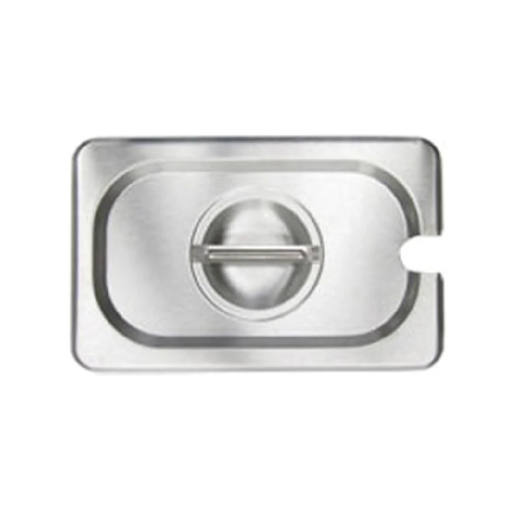 Admiral Craft CST-N/SL 1/9-size Slotted Steam Table Pan Cover Lift-off Stainless Steel