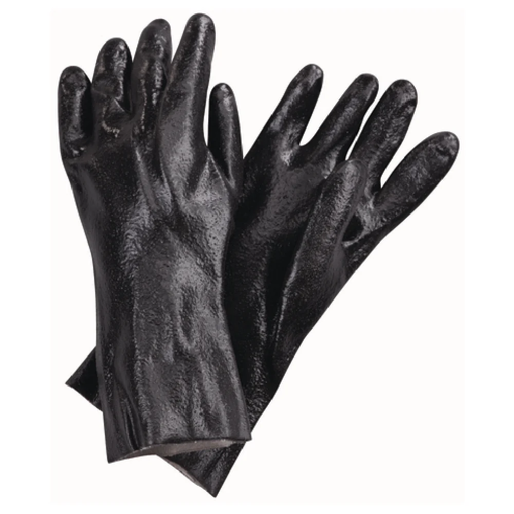 San Jamar 887 18 Inch Dishwashing Pot Sink Glove One Size PVC with Cotton Lining