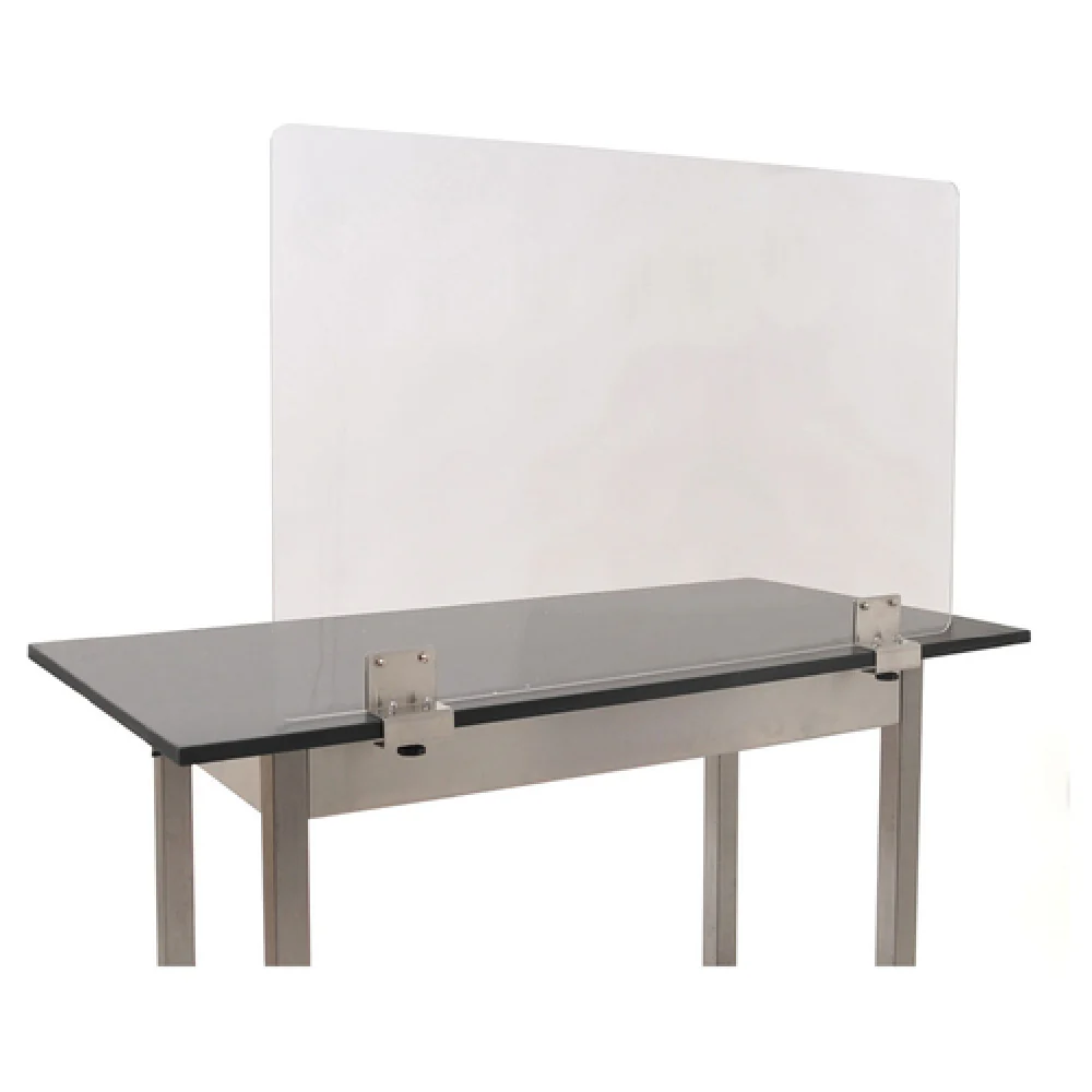 Eagle BGOC-3048 48 Inch Breath Shield Panel Clamp-on Plexiglass Eagle BGOC-3048 48 Inch Breath Shield Panel Clamp-on Plexiglass