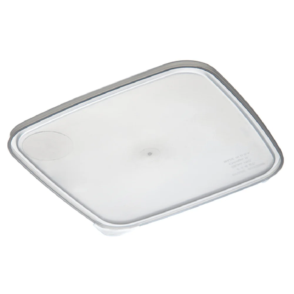Carlisle ST158730 8-6 Inch Economical Lid Polyethylene Clear Fits 2-4 Qt Square Containers Carlisle ST158730 8-6 Inch Economical Lid Polyethylene Clear Fits 2-4 Qt Square Containers