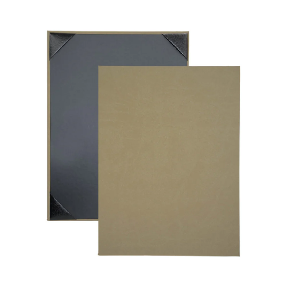 Risch EVERGREEN-1V 8.5X11 Menu Cover Bio-friendly Faux-leather Black 25 Packs Risch EVERGREEN-1V 8.5X11 Menu Cover Bio-friendly Faux-leather Black 25 Packs