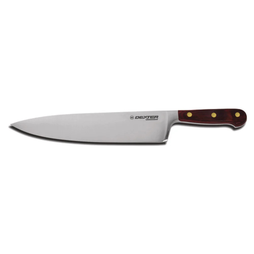 Dexter Russell 50-10PCP 10 Inch High-Carbon Steel Wooden Handle Chef Knife