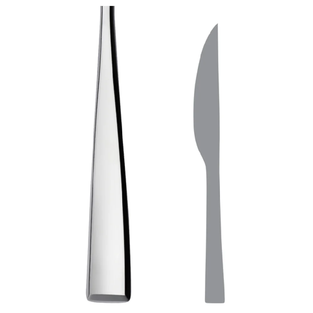 Steelite 5740SX056 9-3/8 Inch 13/0 Stainless Steel Steak Knife
