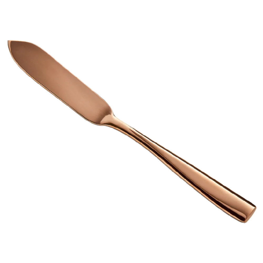 Bon Chef S3010RG 6-5/8 Inch Butter Knife 13/0 Stainless Steel Rose Gold Mirror Finish Bon Chef S3010RG 6-5/8 Inch Butter Knife 13/0 Stainless Steel Rose Gold Mirror Finish