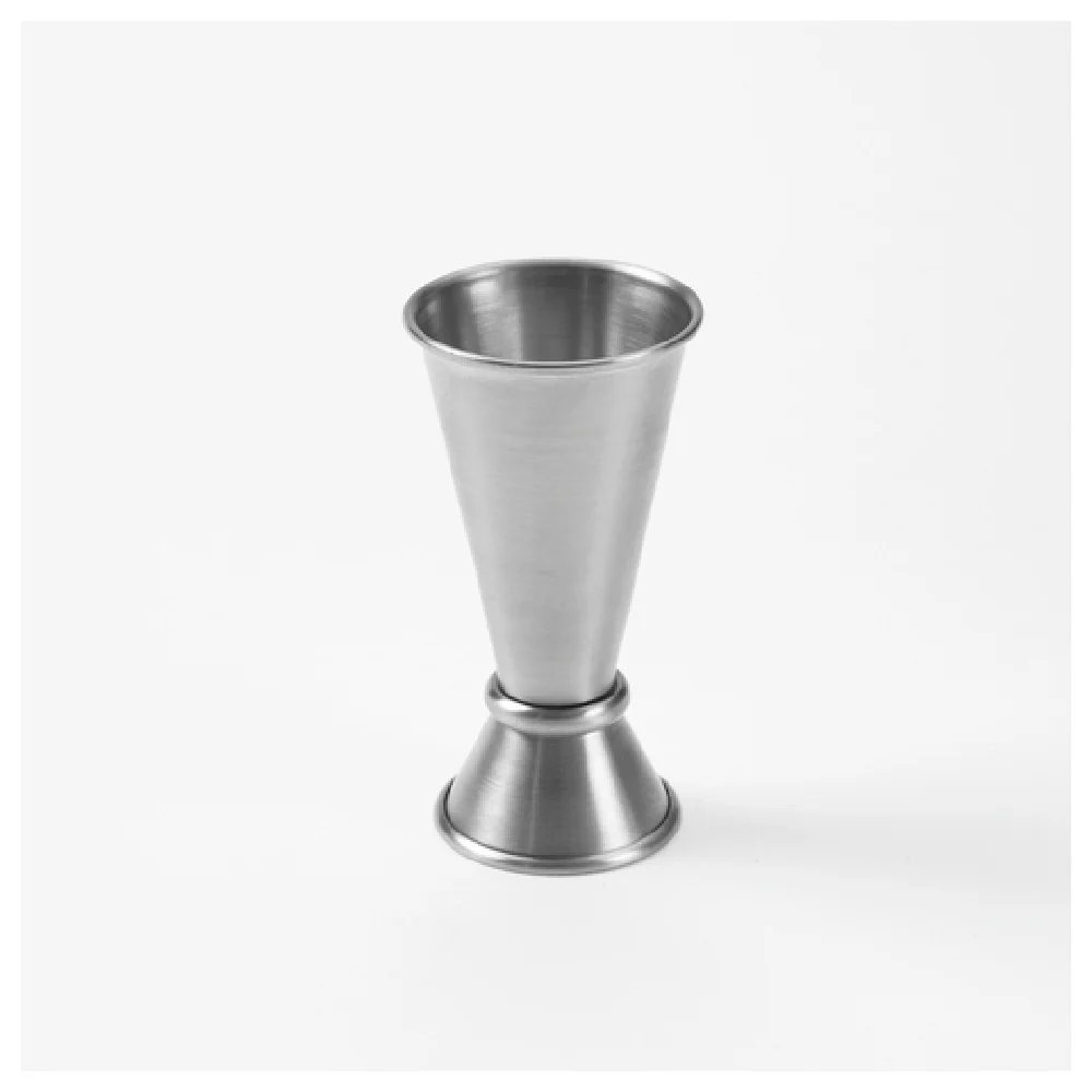 American Metalcraft JG12 1/2 Oz to 1-1/2 Oz Jigger with Rolled Edge Stainless Steel Satin Finish American Metalcraft JG12 1/2 Oz to 1-1/2 Oz Jigger with Rolled Edge Stainless Steel Satin Finish