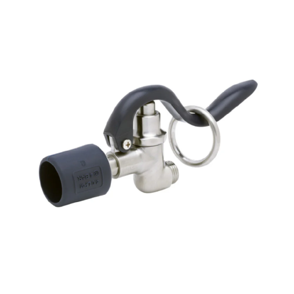 T&S Brass S-0107-J 1.5 Inch Stainless Steel Spray Valve with Blue Rubber Bumper T&S Brass S-0107-J 1.5 Inch Stainless Steel Spray Valve with Blue Rubber Bumper