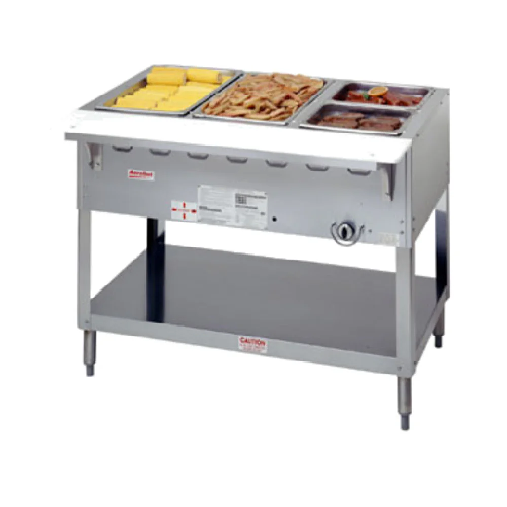 Duke WB303_LP 44-3/8 Inch Gas Aerohot Steamtable Wet Bath Unit 15,000 BTU