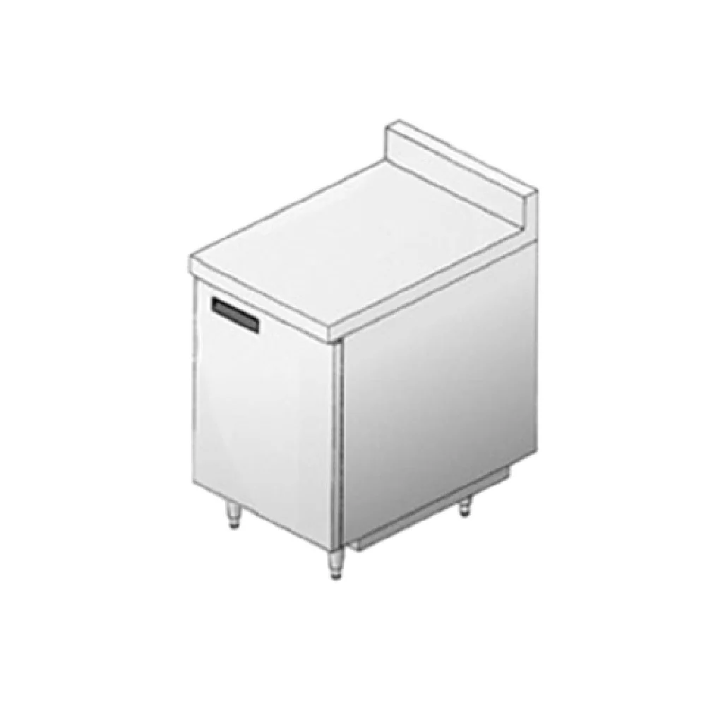 Delfield F16HD 19 to 81 Inch Utility Stand with Undershelves and Hinged Doors