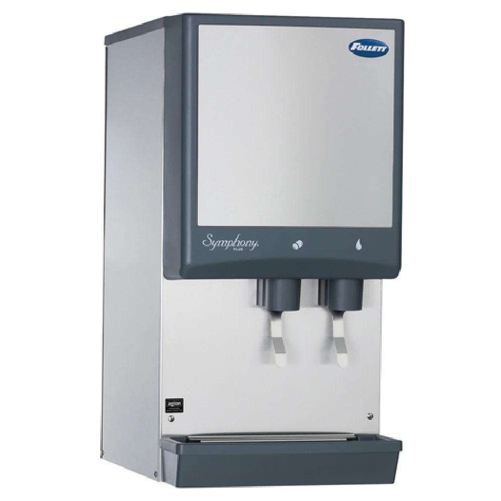 Follett 12CI425A-L Symphony Plus Air-cooled Ice Maker Dispenser Countertop Chewblet Ice 425 Lb/Day
