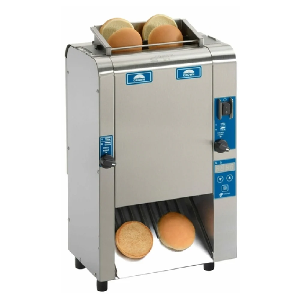 Antunes VCTM-2-9210960 14 Inch Mini Vertical Contact Toaster Electric Stainless Steel with Variable Speed Motor Antunes VCTM-2-9210960 14 Inch Mini Vertical Contact Toaster Electric Stainless Steel with Variable Speed Motor