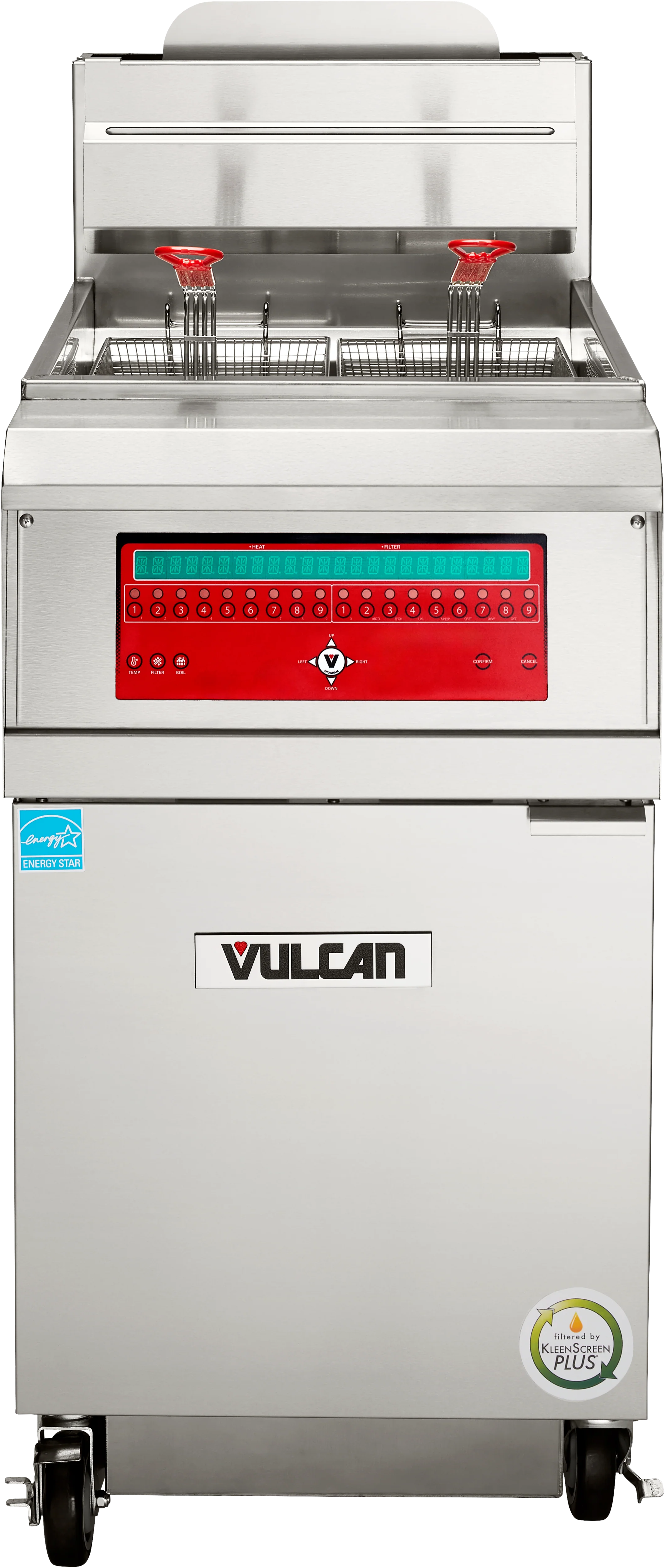 Vulcan 1VHG75CF_LP 19 Inch Gas Fryer Freestanding with Filters 110000 BTU Vulcan 1VHG75CF_LP 19 Inch Gas Fryer Freestanding with Filters 110000 BTU