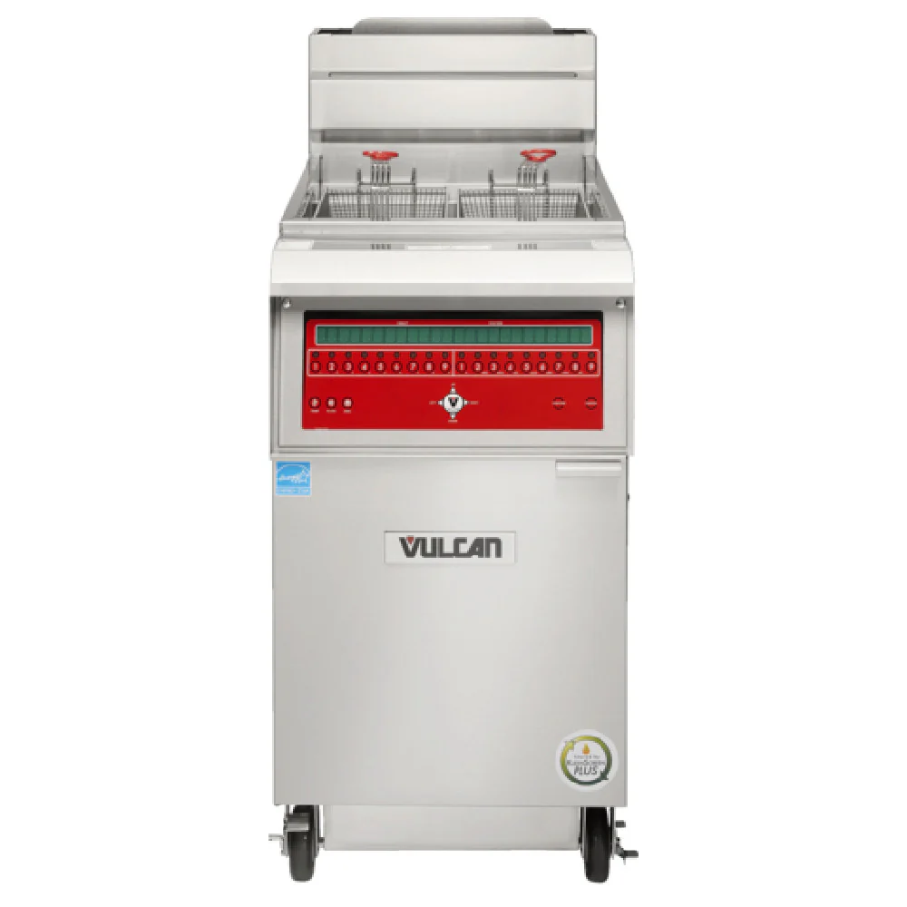 Vulcan 1VHG75CF_LP 19 Inch Gas Fryer Freestanding with Filters 110000 BTU Vulcan 1VHG75CF_LP 19 Inch Gas Fryer Freestanding with Filters 110000 BTU
