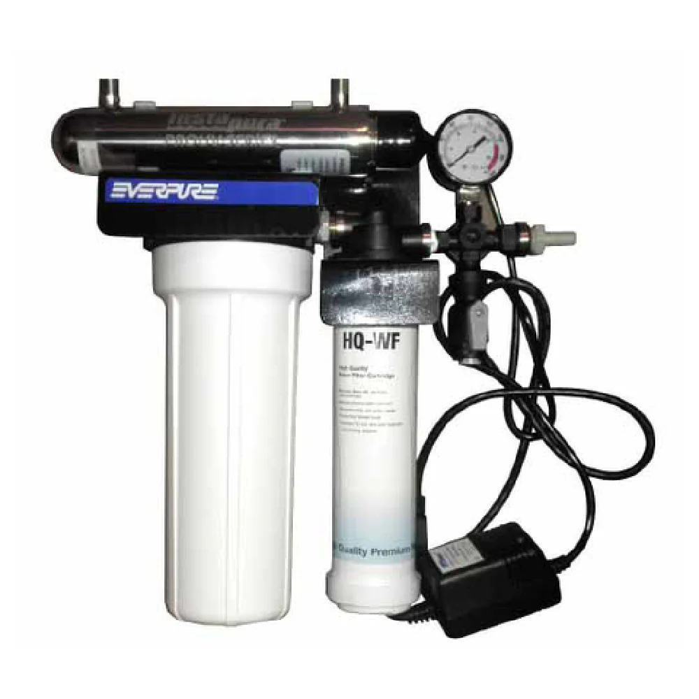 Everpure EV930095 16 Inch Water Filtration System with Prefilter and UV Light Everpure EV930095 16 Inch Water Filtration System with Prefilter and UV Light