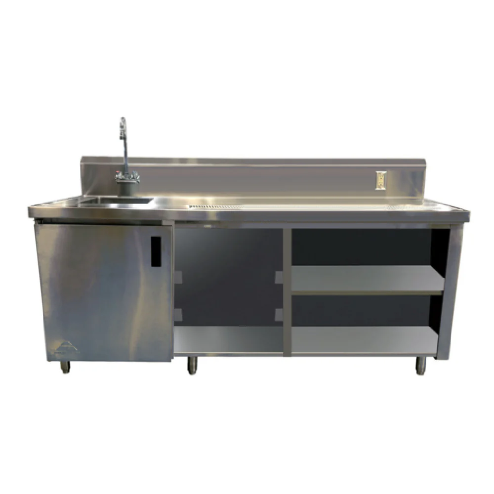 Advance Tabco BEV-30-120L-GR Beverage Table 120