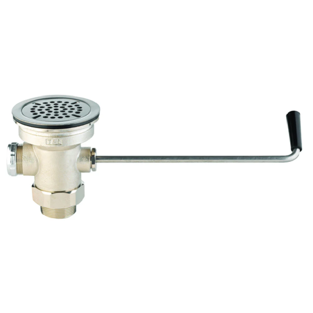 T&S Brass B-3952 3-1/2 Inch Sink Opening Twist Waste Valve Stainless Steel T&S Brass B-3952 3-1/2 Inch Sink Opening Twist Waste Valve Stainless Steel