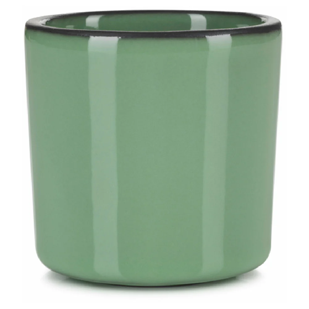 Revol 652688 2-3/4 Oz Round Cup Stackable Dishwasher Safe Porcelain Mint