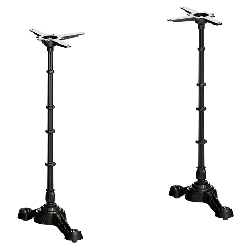FLAT Tech CT4206 22 Inch Bar Height Table Base Gas Cast Iron Stabilization