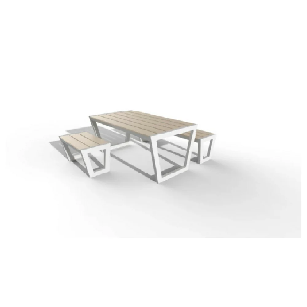 Plantation Prestige Commercial Furniture 8887036-0352 35-3/4 Inch Rectangular Table with ADA Access