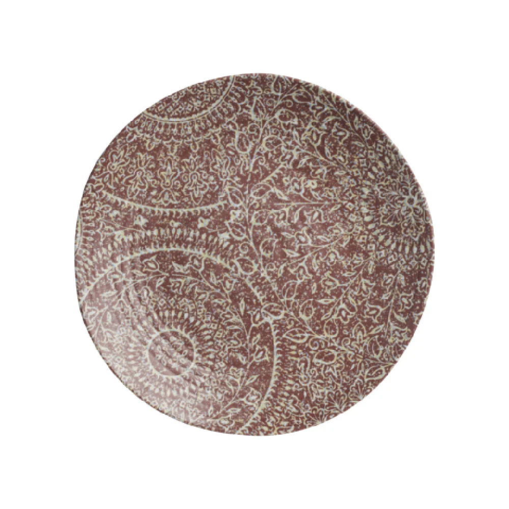 Steelite 7123TM073 Plate 6.5 Inch Rubine Round Melamine 24 Packs