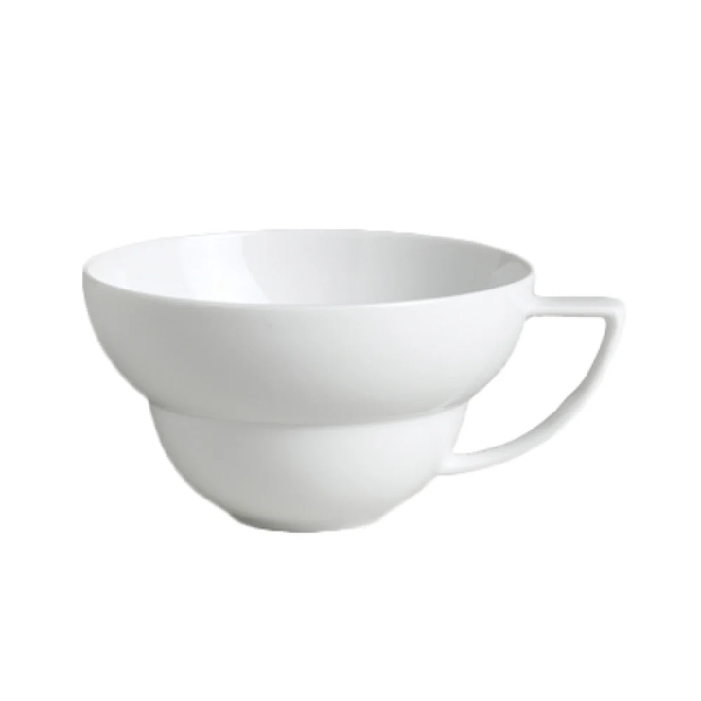 Steelite 6301P230 8.0 Oz Porcelain Capuccino Cup Cool Blue-White
