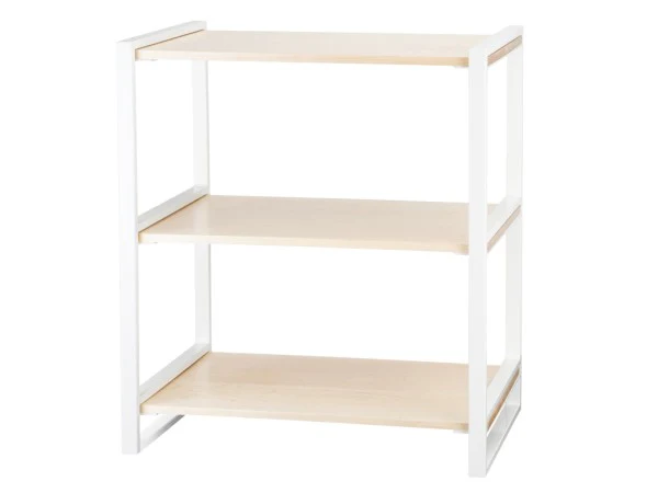 Cal Mil 22356-3-15 22 Inch Blonde Display Riser 3-tier Metal Maple Wood Cal Mil 22356-3-15 22 Inch Blonde Display Riser 3-tier Metal Maple Wood