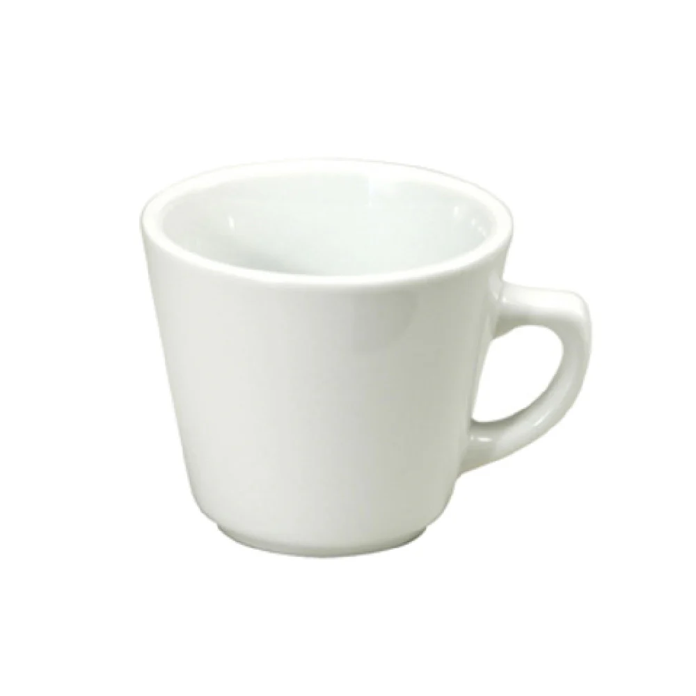 1880 Hospitality F8010000511 7 Oz. Cup Porcelain Bright White Handled