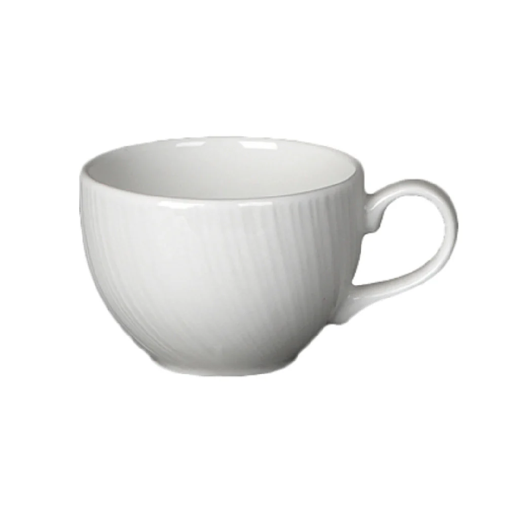 Steelite 9032C999 6 Oz Low Cup with Spyro Finish Alumina Vitrified