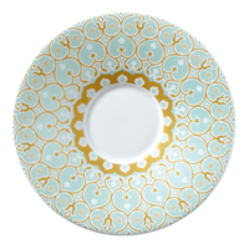 Steelite 82110AND0518 4.75 Inch Espresso Saucer Signature Bone China