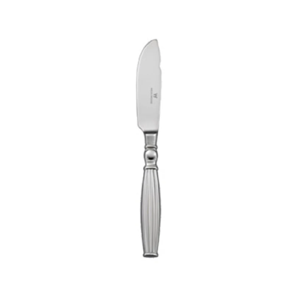 1880 Hospitality T061KBVF 7-1/8 Inch Butter Knife Pillar-Shaped Handle Brightly Polished 18/10 Stainless Steel