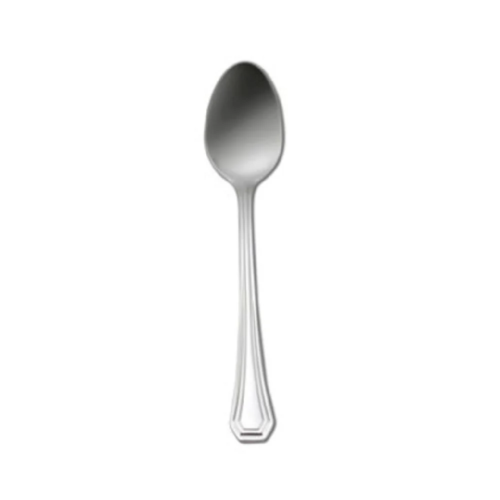 1880 Hospitality T246STSF 6-3/8 Inch Teaspoon with Incised Lines 18/10 Stainless Steel