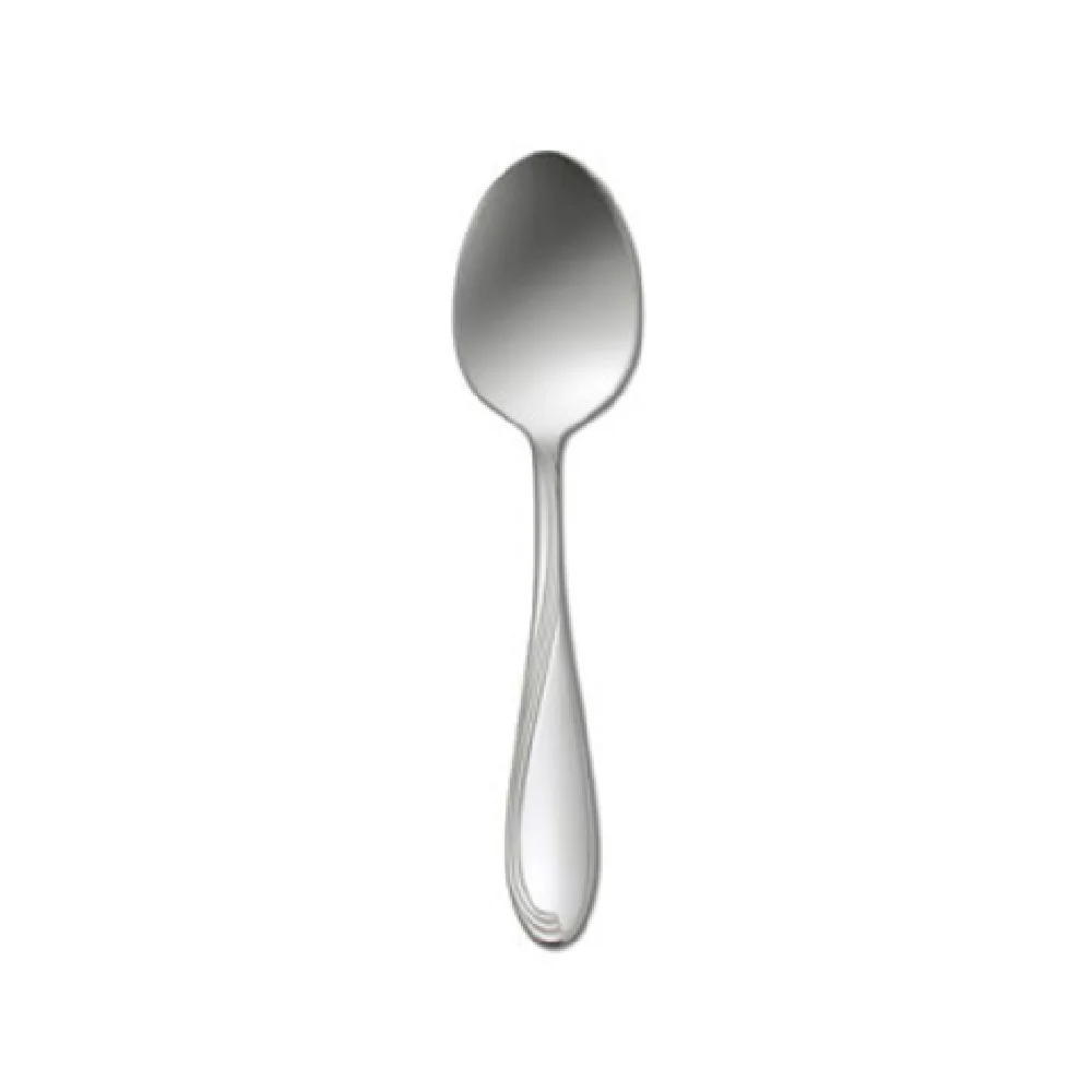 1880 Hospitality 2201SDEF 7-1/4 Inch Soup Dessert Spoon Asymmetrical Handle Stainless Steel