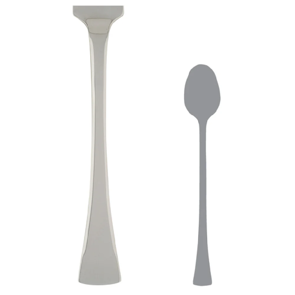 Steelite 5304S006 7-3/4 Inch Iced Teaspoon with Ergonomic Handle Stainless Steel Steelite 5304S006 7-3/4 Inch Iced Teaspoon with Ergonomic Handle Stainless Steel