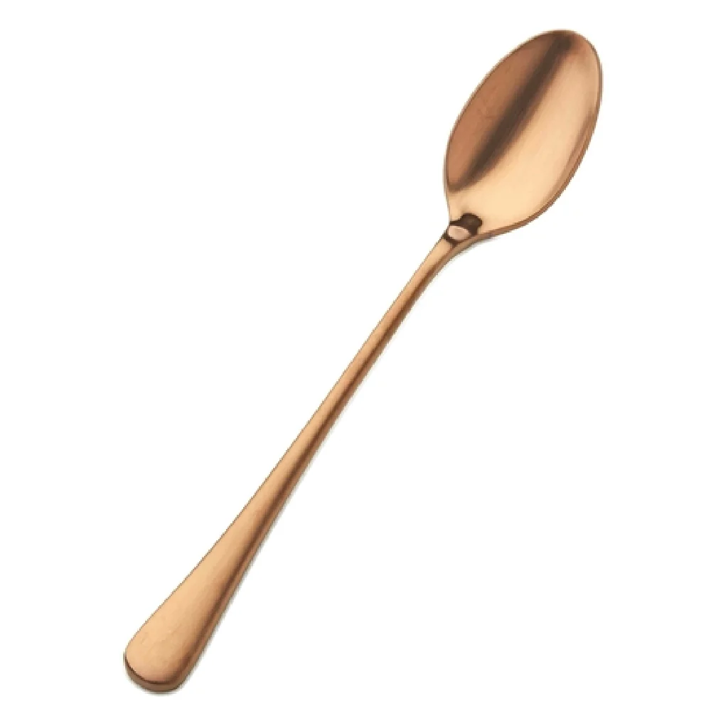 Bon Chef S4102RGM 7-7/8 Inch Iced Teaspoon Rose Gold Matte Stainless Steel Bon Chef S4102RGM 7-7/8 Inch Iced Teaspoon Rose Gold Matte Stainless Steel