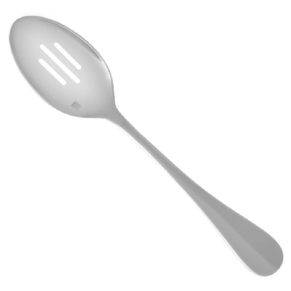 Fortessa 1.5.884.00.028 9.1 Inch Luxe Slotted Spoon Dishwasher Safe Stainless Steel