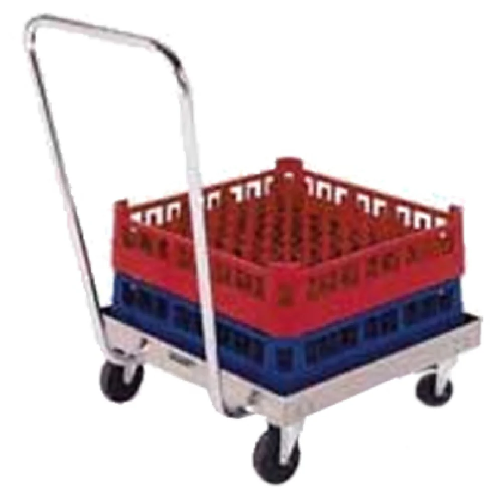 Alluserv SSRD03 27 Inch Rack Dolly 400 lb Capacity Stainless Steel with Push Handle Alluserv SSRD03 27 Inch Rack Dolly 400 lb Capacity Stainless Steel with Push Handle