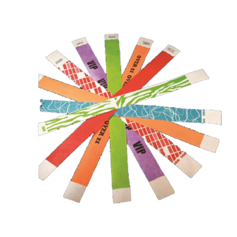 Bar Maid/Glass Pro WB-100PI-S BULK Tyvek® Wristband 3/4 Bar Maid/Glass Pro WB-100PI-S BULK Tyvek® Wristband 3/4