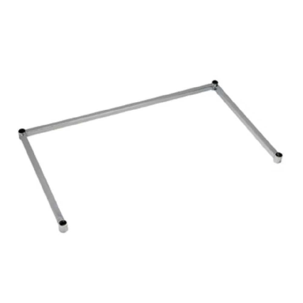 1880 Hospitality FFSF1848CH 48 Inch Tubular Frame Dry Storage Chrome Shelving