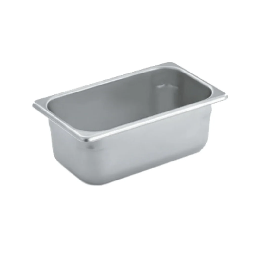 Vollrath S10064 2-7/8 Quart Steam Table Pan Stainless Steel Anti-jam Corner Shoulder