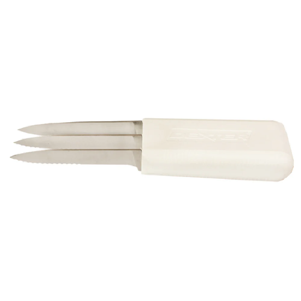 Dexter Russell 15753 3-1/4 Inch Blades Scalloped Edge High Carbon Steel Knife