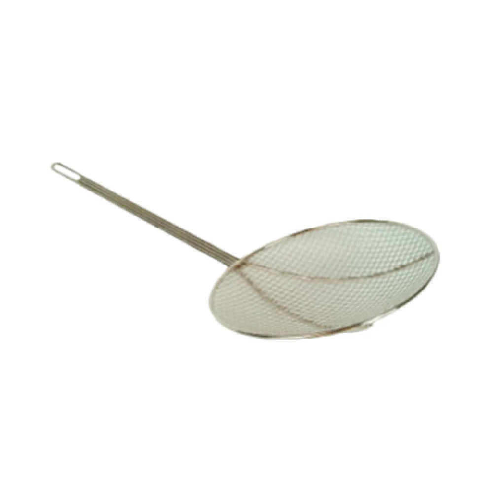Thunder Group SLSKR713 7 Inch Diameter Round Skimmer Nickel Plated with Hanging Hole Thunder Group SLSKR713 7 Inch Diameter Round Skimmer Nickel Plated with Hanging Hole