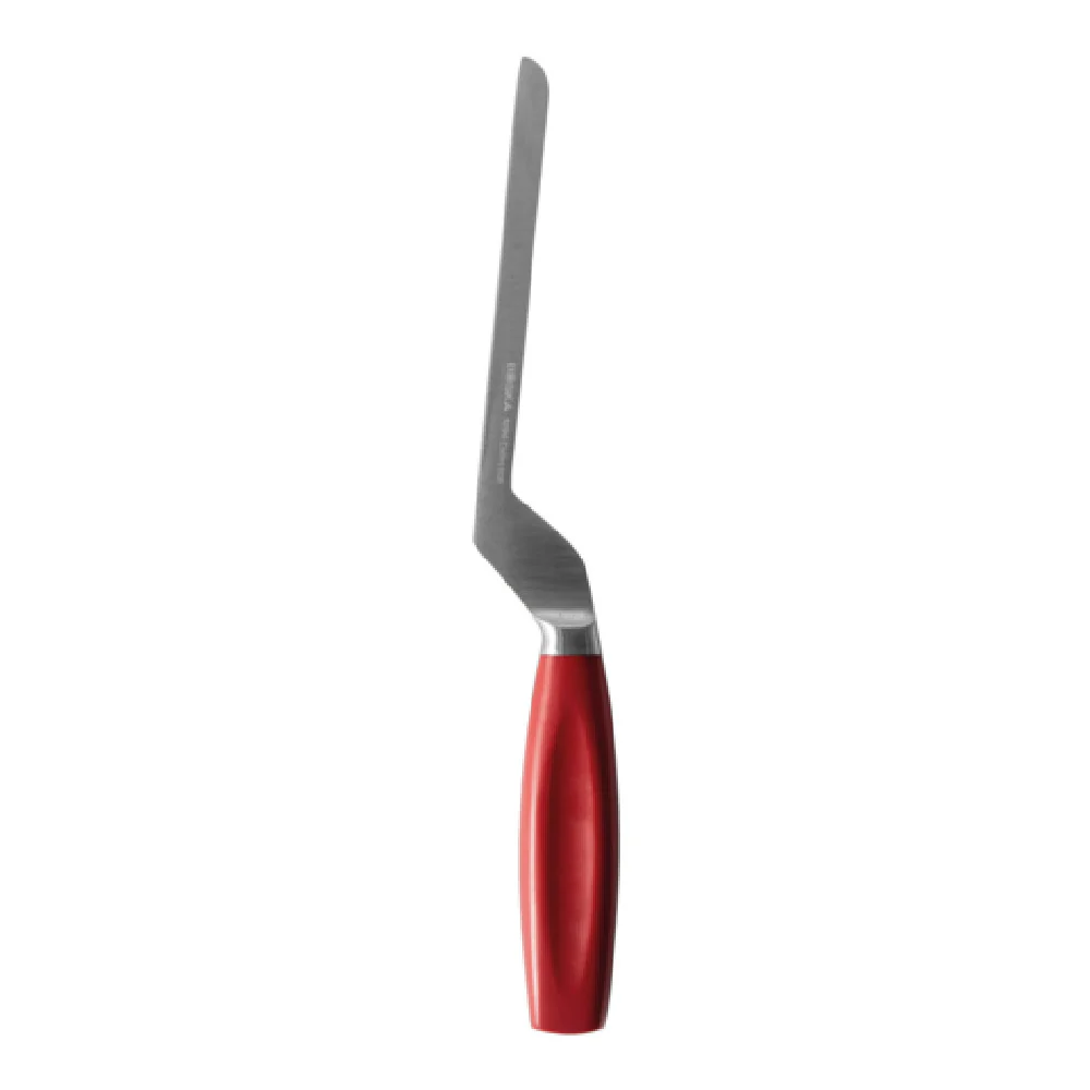 BOSKA Professional Cheese Equipment 190012 Boska Soft Cheese Knife 140mm Red 0.78''W X 11.41''D X 1.96''H BOSKA Professional Cheese Equipment 190012 Boska Soft Cheese Knife 140mm Red 0.78''W X 11.41''D X 1.96''H