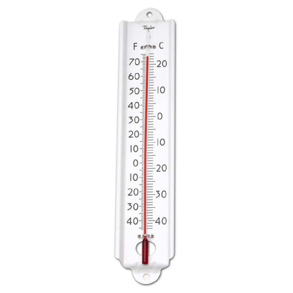 Taylor 1106J Tube Type Thermometer -50° to 70°F Metal Construction with Permacolor Fill