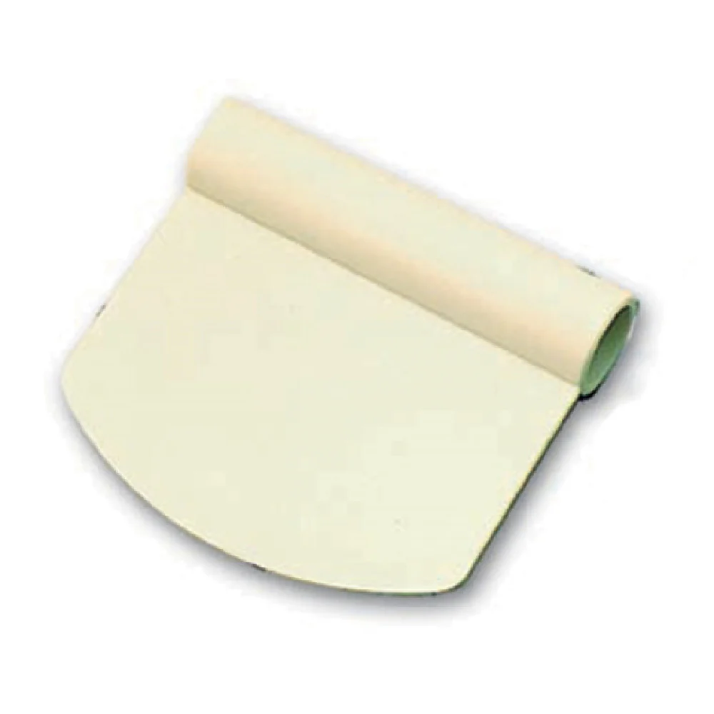 Matfer 112826 4-1/2 Inch Exoglass Dough Cutter Rounded Cut Plastic - Dishwasher Safe