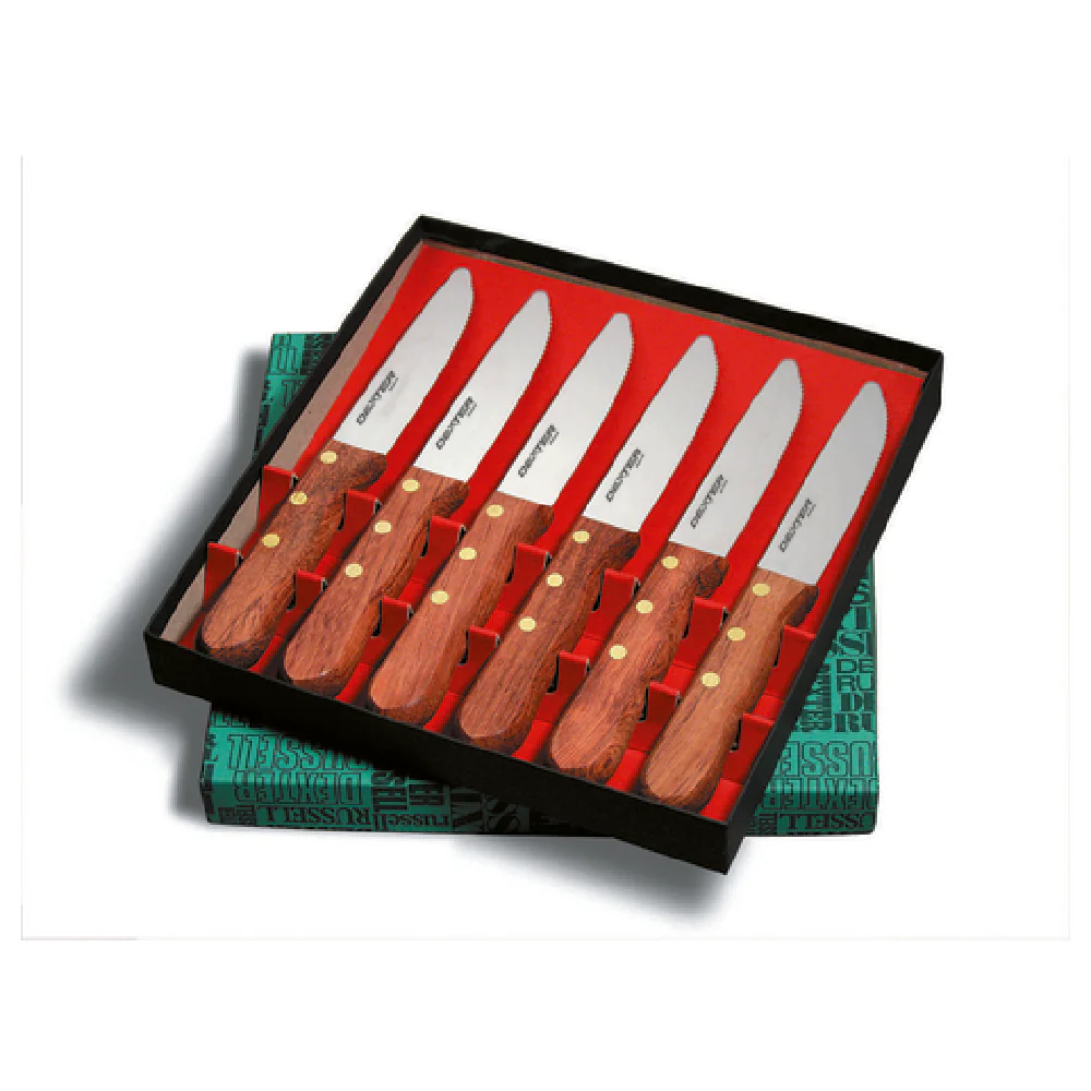 Dexter Russell 31560 4-3/4 Inch Blade 11 Inch Knife Set High Carbon Steel Rosewood