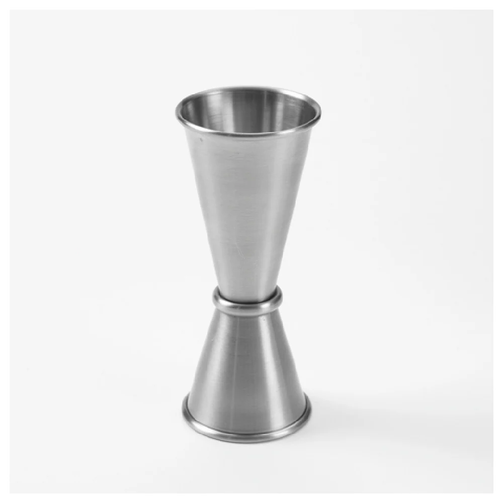 American Metalcraft JG4 1 Oz. x 1-1/2 Oz. Jigger Stainless Steel Rolled Edge Satin Finish American Metalcraft JG4 1 Oz. x 1-1/2 Oz. Jigger Stainless Steel Rolled Edge Satin Finish