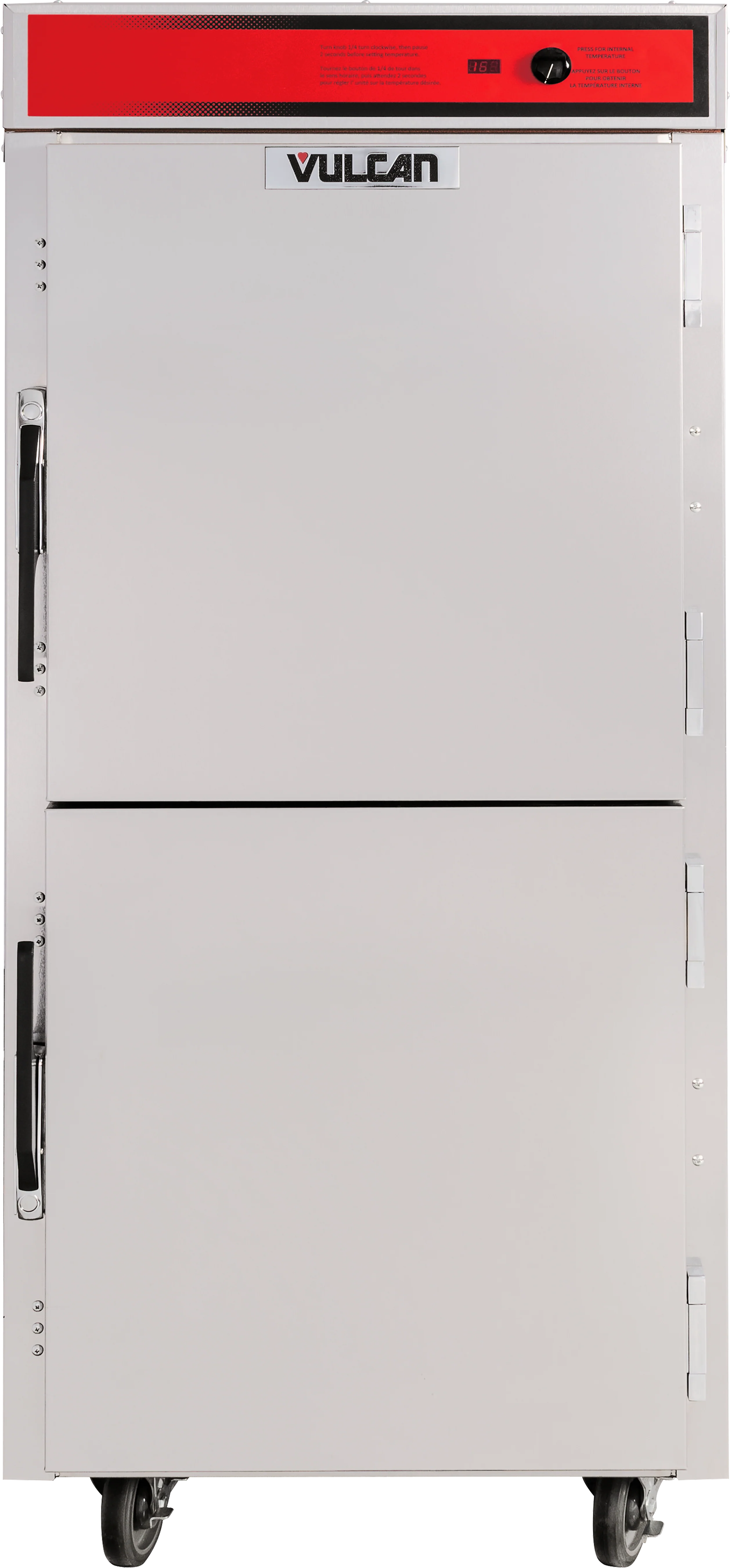Vulcan VPT15LL_120/60/1 27 Inch Heated Cabinet Mobile Pass-thru Stainless Steel and 30 Pans