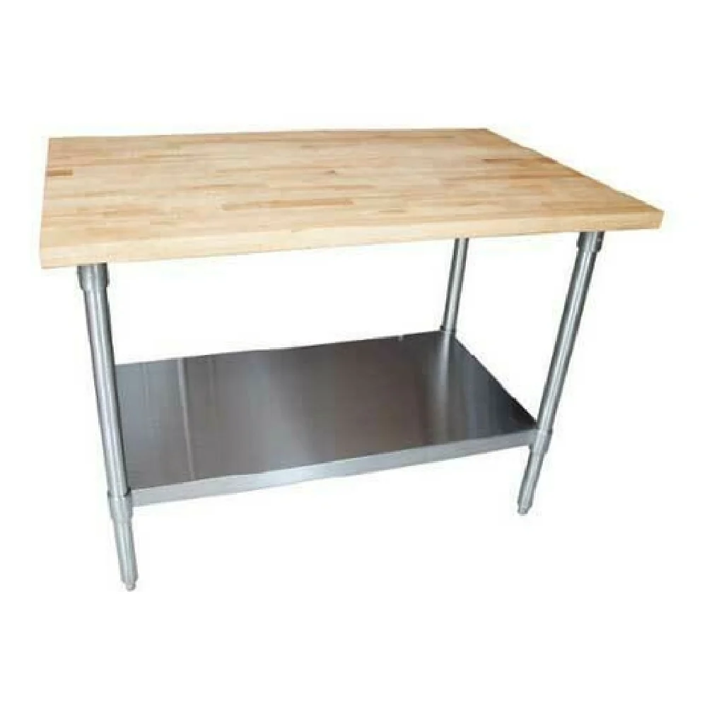 BK Resources MFTS-6030 60 Inch Work Table with Stainless Steel Undershelf BK Resources MFTS-6030 60 Inch Work Table with Stainless Steel Undershelf