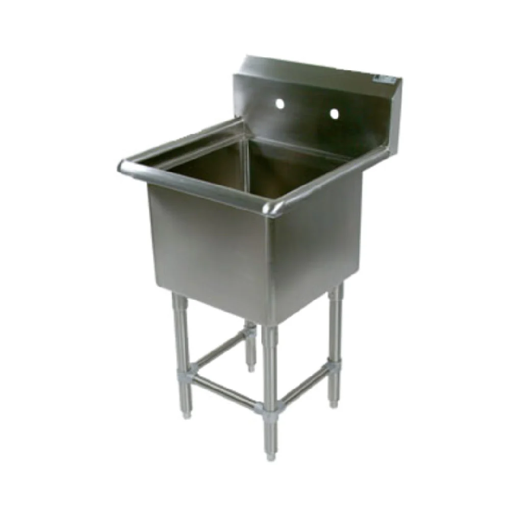 John Boos 41PB24 29 Inch Stainless Steel Pro-Bowl Sink with 24 Inch Compartment John Boos 41PB24 29 Inch Stainless Steel Pro-Bowl Sink with 24 Inch Compartment