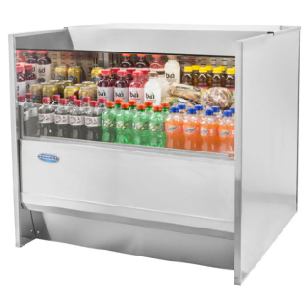 Federal Industries UCR6033S 59 Inch Undercounter Refrigerated Display Case with Condensate Evaporator Federal Industries UCR6033S 59 Inch Undercounter Refrigerated Display Case with Condensate Evaporator